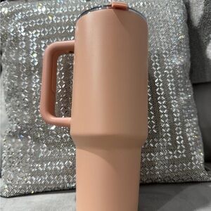 Chic Nude Tumbler with Handle